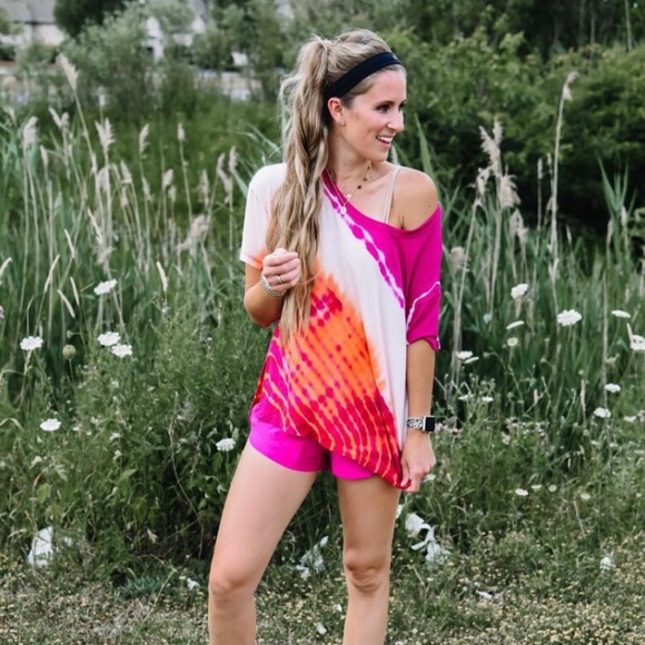JoyLab Tops Joy Lab Tie Dye Tee Shirt Poshmark